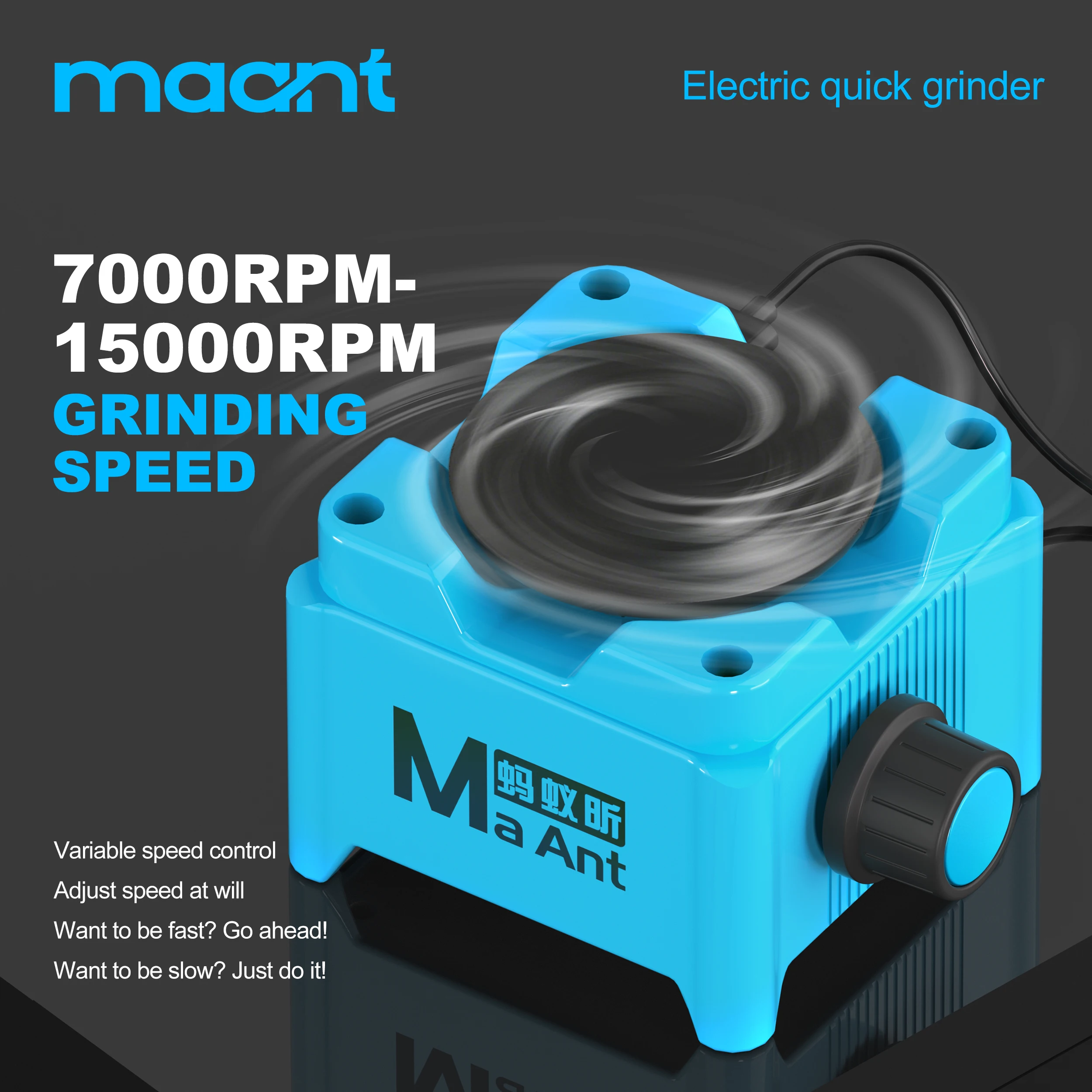 MaAnt KM1 Electric Grinder 700 - Electronics Repair In Usa recension och pris