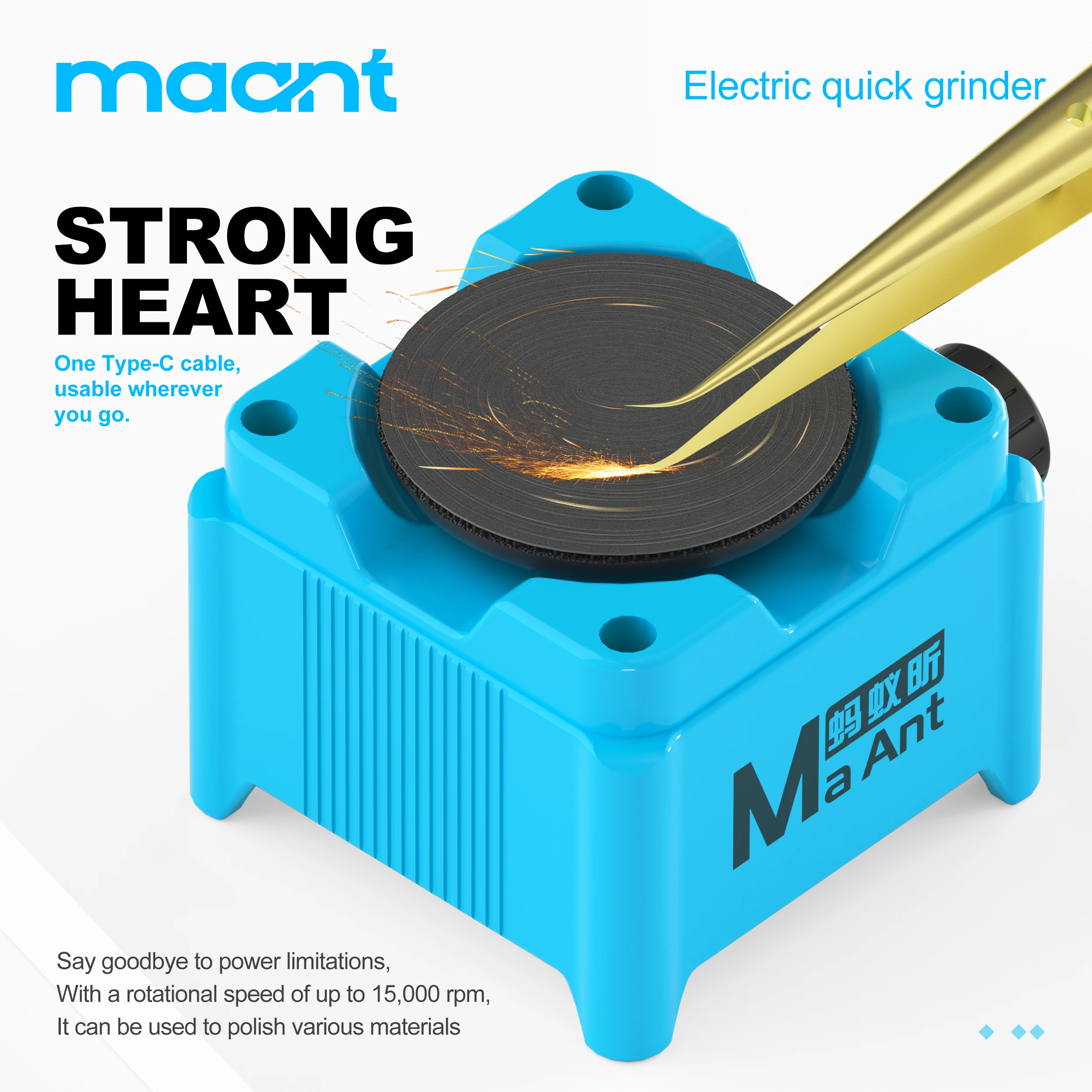 MaAnt KM1 Electric Grinder 700 - Electronics Repair In Usa recension och pris