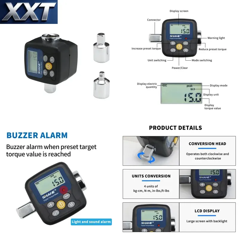 XXT Shahe Digital Torque Wrenc - Electronics Repair In Usa recension och pris
